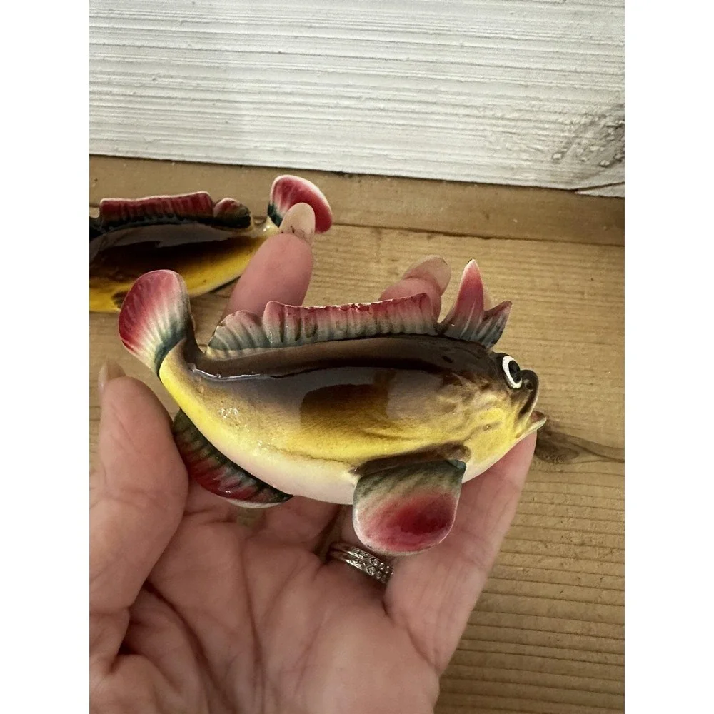 Vintage Anthropomorphic Fish Shakers